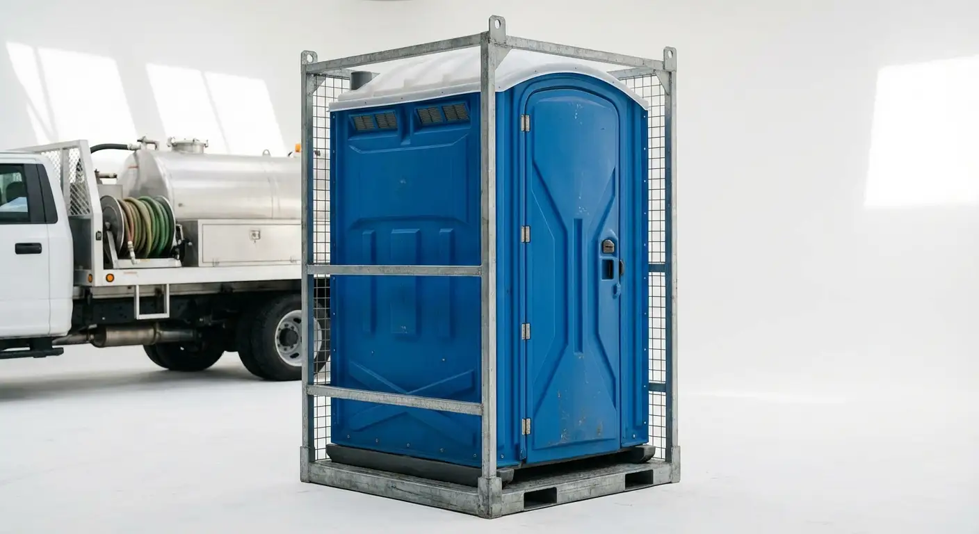 Crane-Liftable Portable Toilet Technical Specifications in Albuquerque, NM