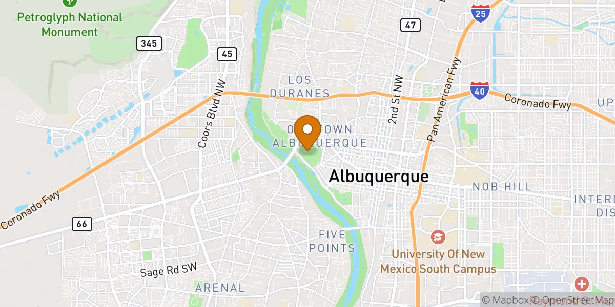  neighborhood map in Albuquerque, NM