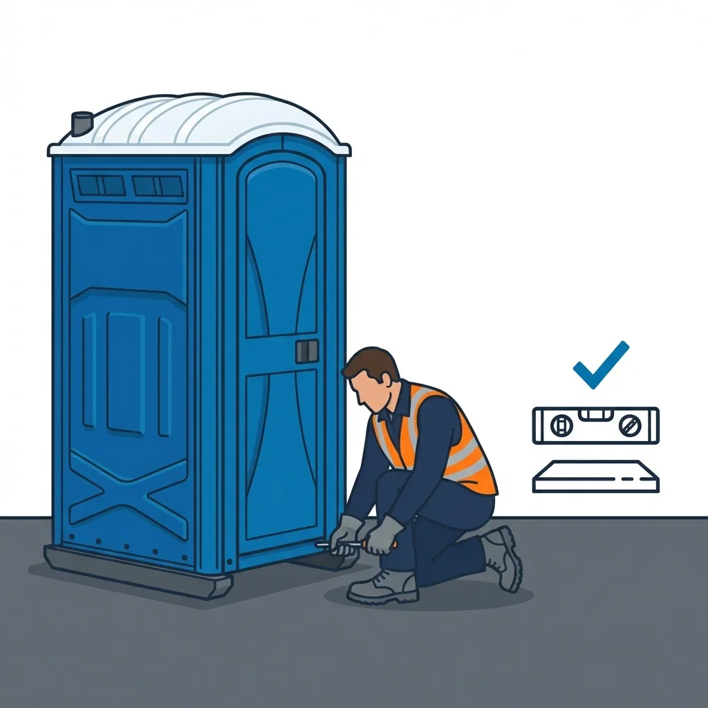 Infographic detailing flat floor entry safety indicators and symptoms in Albuquerque, NM